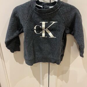 Calvin Klein Kids Charcoal Sweatshirt